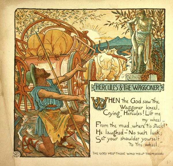 HERCULES AND THE WAGGONER