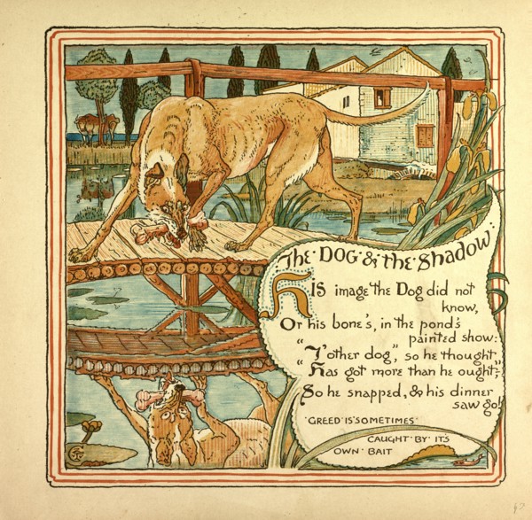 THE DOG AND THE SHADOW