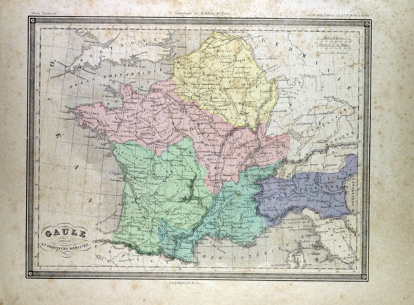 MAP OF GAUL