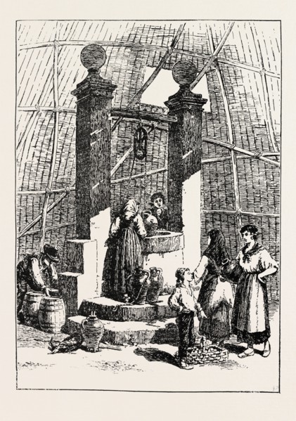 SKETCHES OF PICTURES IN THE EXHIBITION OF THE ROYAL INSTITUTE OF PAINTERS IN WATER COLOURS: AT A