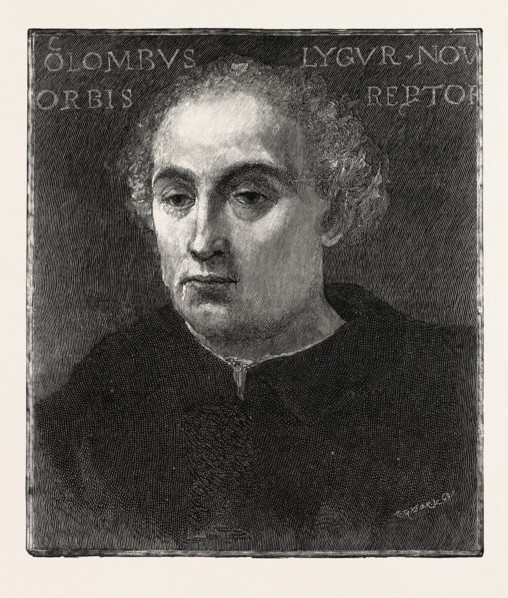 PORTRAIT OF COLUMBUS, BY SEBASTIAN DEL PIOMBO, DISCOVERED AT COMO