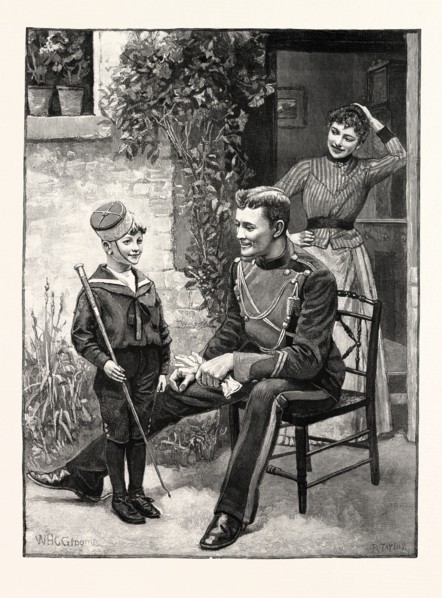 A RECRUIT FOR THE PRINCE OF WALES'S OWN.