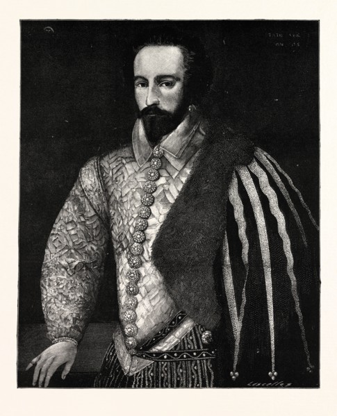 SIR WALTER RALEIGH., BY F. ZITCHARO.