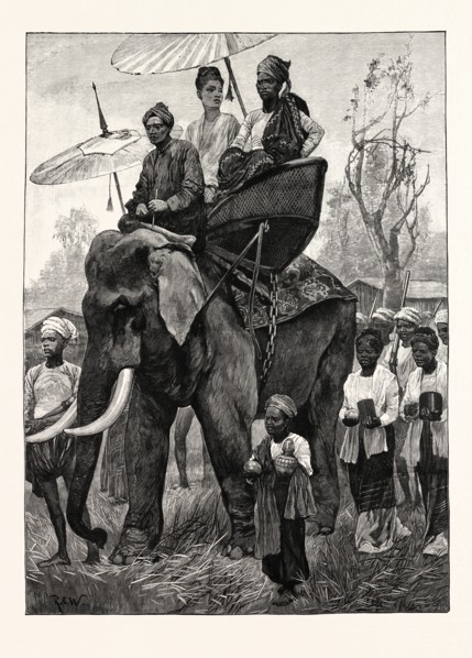 A BURMESE PRINCE ON A VISIT OF STATE