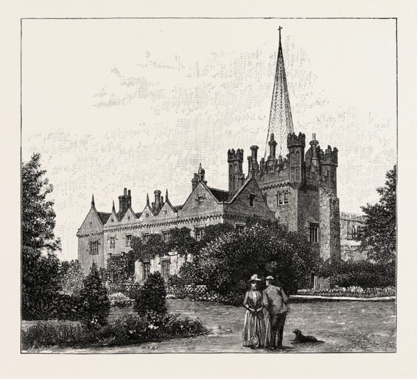 THE CHURCH AND VICARAGE, HADLEIGH