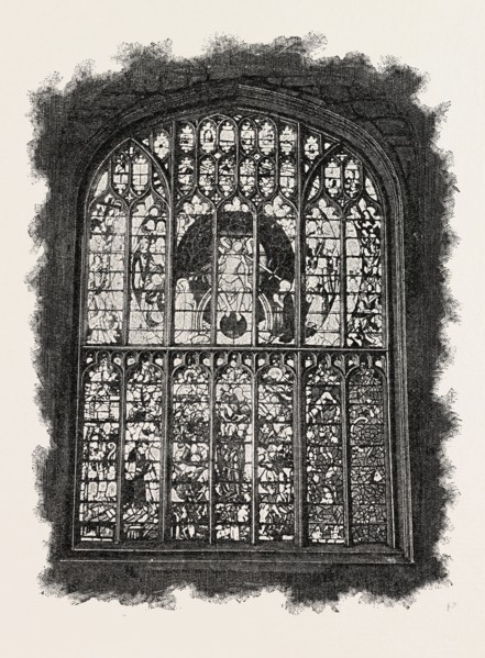 FAIRFORD CHURCH: THE GREAT WEST WINDOW