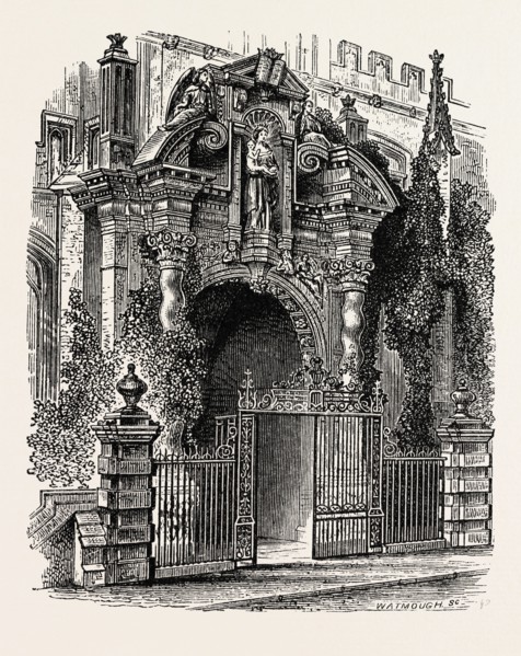 PORCH OF ST. MARY'S, OXFORD, UK