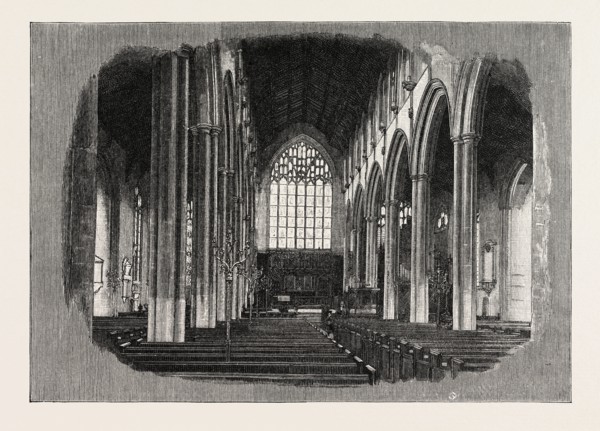 ST. PETER'S MANCROFT: THE NAVE, LOOKING EAST