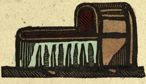 illustration of English tales, folk tales, and ballads. Cradle