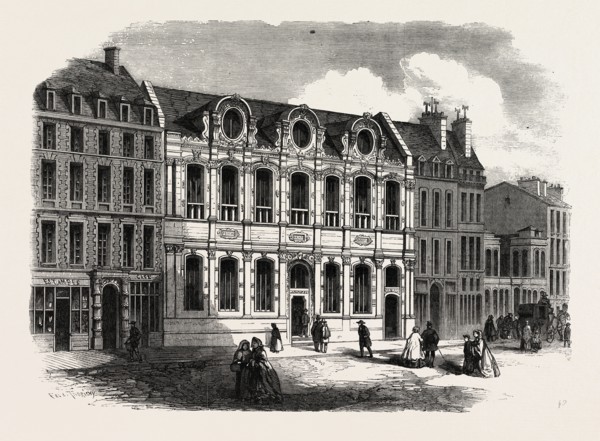 THE NEW FAÃáADE OF THE SCHOOL OF FINE ARTS, PARIS, FRANCE