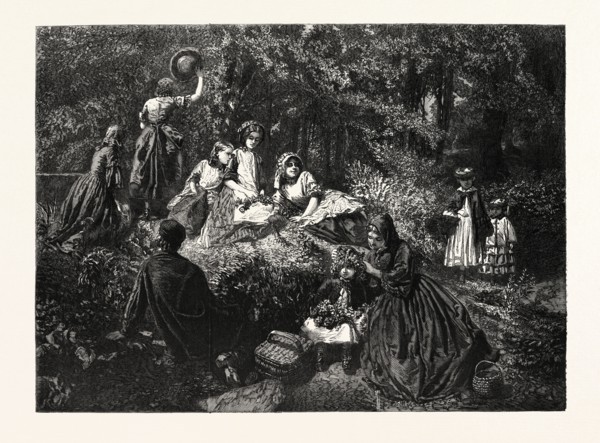 HOLIDAY IN THE WOODS, BY H.P. ROBINSON