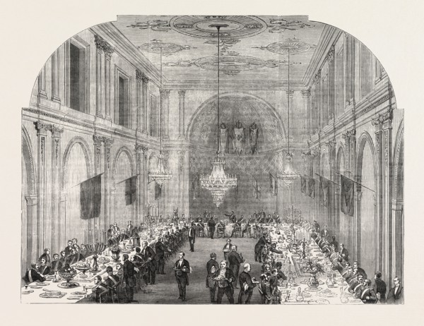 DINNER TO THE NORTHUMBERLAND AND NEWCASTLE YEOMANRY CAVALRY AT THE ASSEMBLY ROOMS,