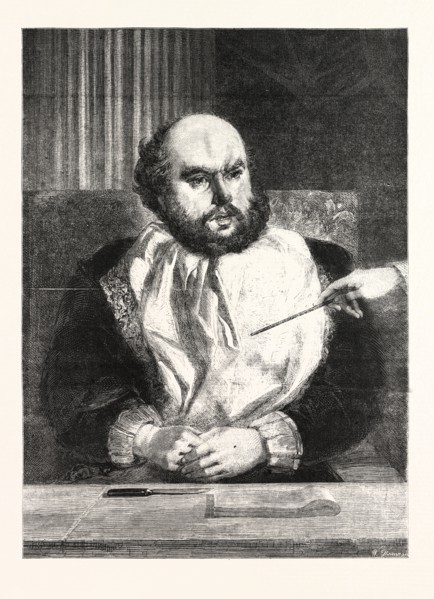 SANCHO PANZA, BY THE LATE C.R. LESLIE, R.A., IN THE SOUTH KENSINGTON MUSEUM, UK