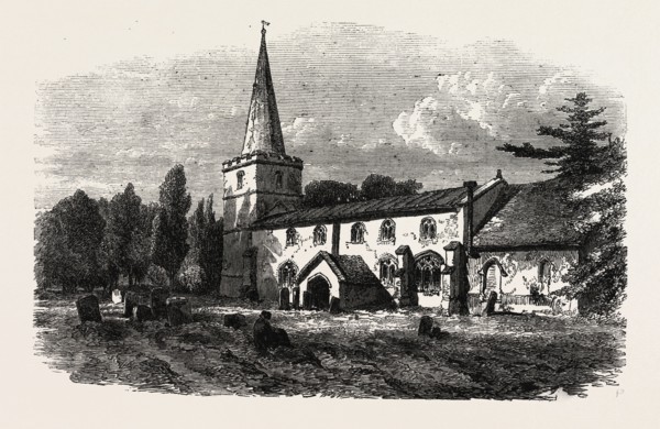 MADINGLEY CHURCH, NEAR CAMBRIDGE, UK