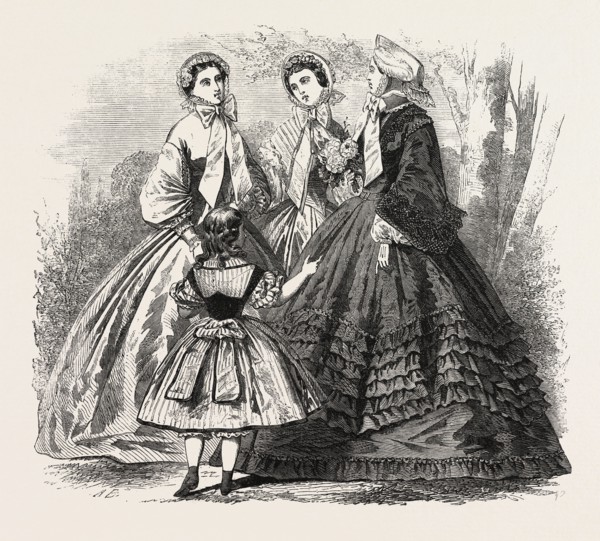 PARIS FASHIONS FOR JUNE, 1861