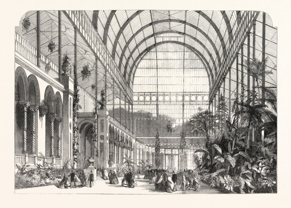 OPENING OF THE HORTICULTURAL SOCIETY'S GARDENS: THE WINTER GARDEN