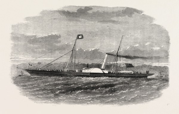 THE LONDON AND IPSWICH COMPANY'S NEW PACKET QUEEN OF THE THAMES.
