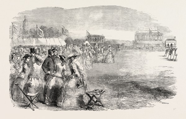 GRAND NATIONAL ARCHERY MEETING ON THE RACE- GROUND, SHREWSBURY