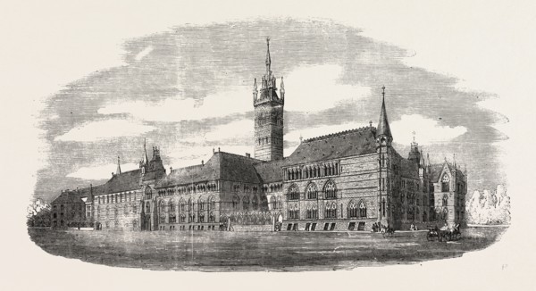 SEVENTH PRIZE DESIGN FOR THE FOREIGN DEPARTMENT (MR. G.E. STREET, F.S A., ARCHITECT) : PREMIUM,