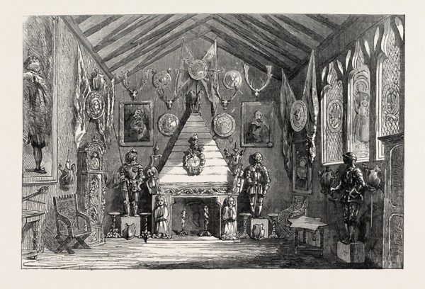 THE OLDHAM LYCEUM EDUCATIONAL AND INDUSTRIAL EXHIBITION, THE BARONIAL HALL, 1854