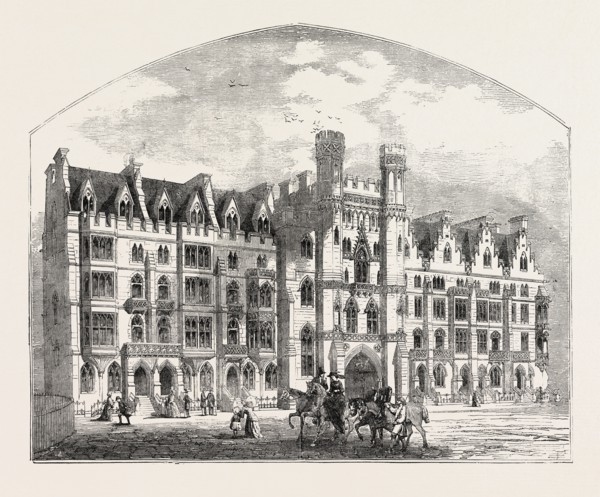 WESTMINSTER IMPROVEMENTS: NEW HOUSES IN THE BROAD SANCTUARY, 1854