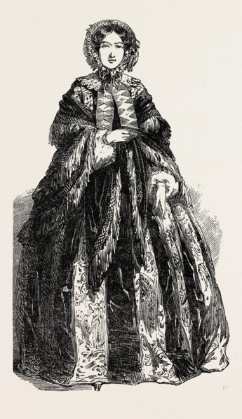 PARIS FASHIONS FOR OCTOBER, 1854