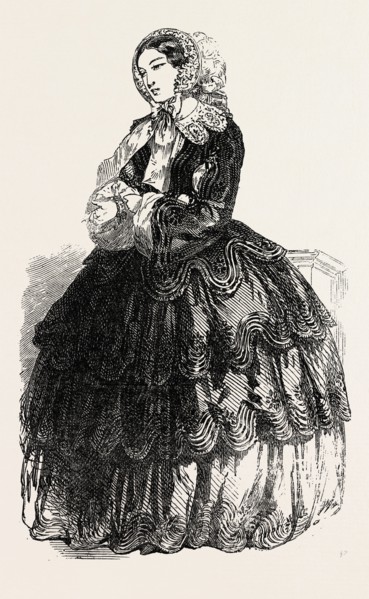 PARIS FASHIONS FOR OCTOBER, 1854