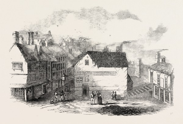 VIEW IN GATESHEAD, 1854