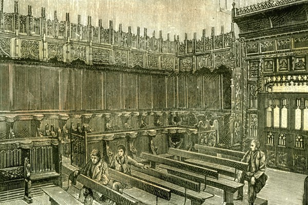 Aberdeen, UK, King's College Chapel, 1885