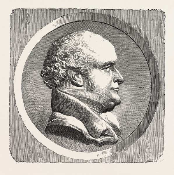 MEDALLIC PORTRAIT OF SIR J. FRANKLIN, BY DAVID.