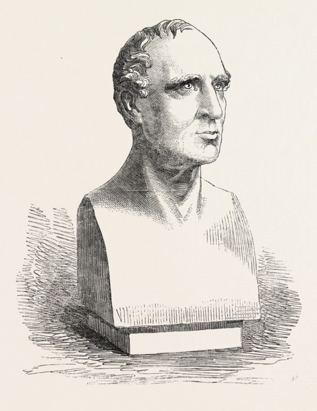 LATE MR. CHARLES KEMBLE, FROM A MARBLE BUST, BY TIMOTHY BUTLER