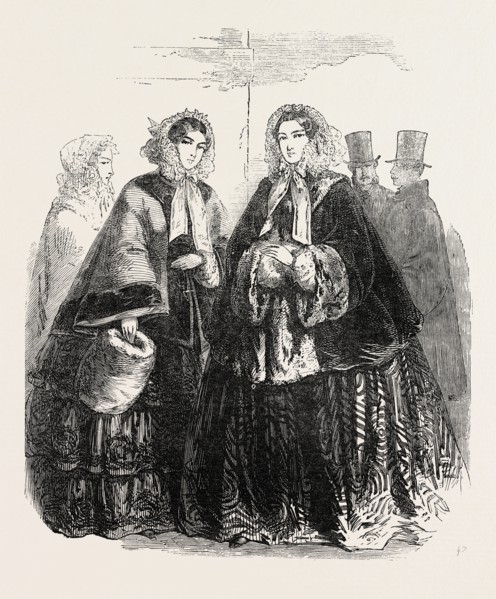 PARIS FASHIONS FOR DECEMBER, 1854