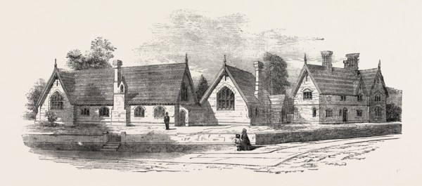 REIGATE NEW NATIONAL SCHOOLS, UK, 1854