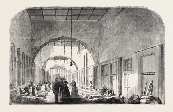 THE NEW BARRACK-HOSPITAL, AT SCUTARI, 1854
