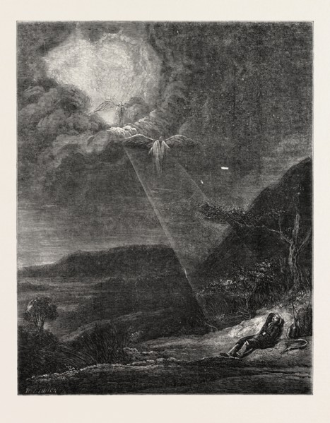 JACOB'S DREAM, BY REMBRANDT