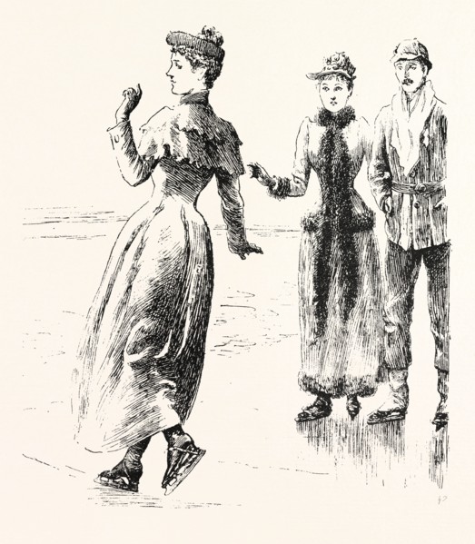 SKATING: A LESSON IN FIGURE CUTTING
