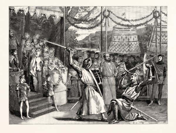 THE NEW OPERA IVANHOE AT THE ROYAL ENGLISH OPERA HOUSE: THE TOURNAMENT AT ASHBY-DE-LA-ZOUCH