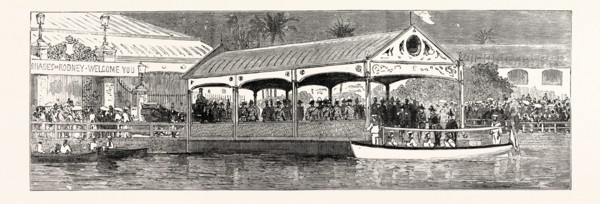 THE OPENING OF THE JAMAICA EXHIBITION BY PRINCE GEORGE OF WALES, His Royal Highness's Arrival at