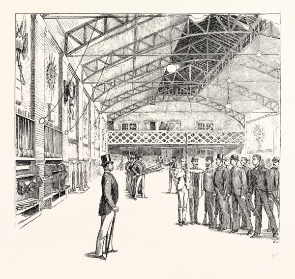 THE TRAINING OF A VOLUNTEER: THE DRILL HALL