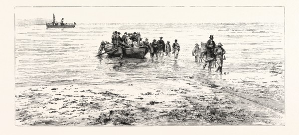 ARRIVAL OF SIR HENRY AND LADY LOCH FROM THE MAINLAND