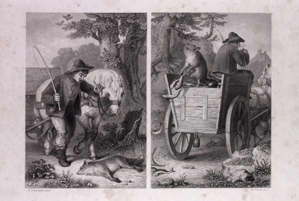 Reynard and the fish cart