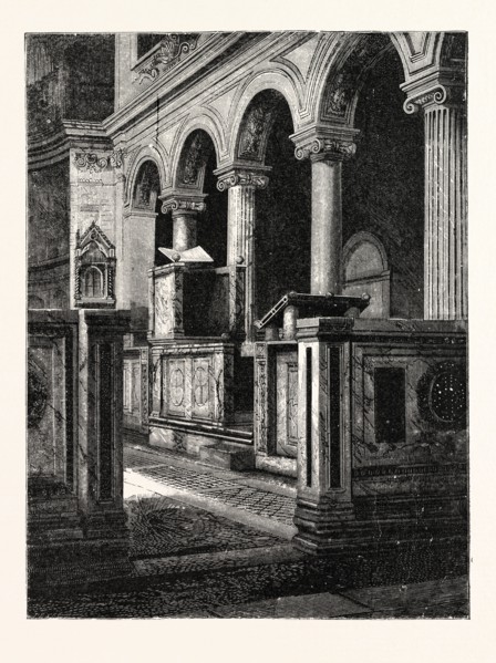 CHURCH OF ST. CLEMENTE. Rome, Italy