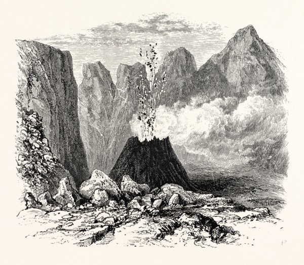 CRATER, VESUVIUS.