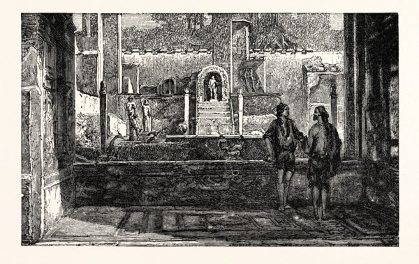 GARDEN AND FOUNTAINS OF THE HOUSE OF LUCRETIUS.