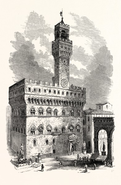 THE PALAZZO VECCHIO.