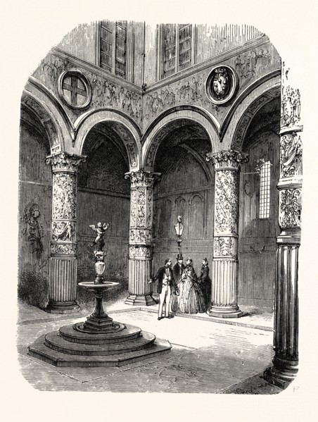 COURT OF THE PALAZZO VECCHIO.