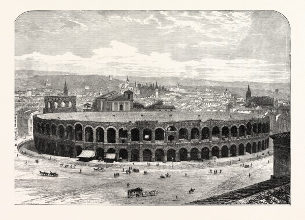 THE AMPHITHEATRE AT VERONA