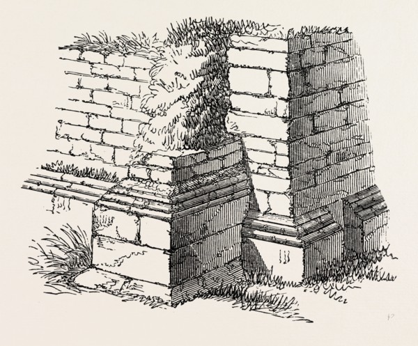 BASEMENT OF STATION ON THE ROMAN WALL
