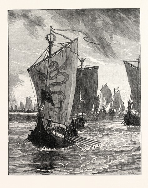 ANLAFF ENTERING THE HUMBER