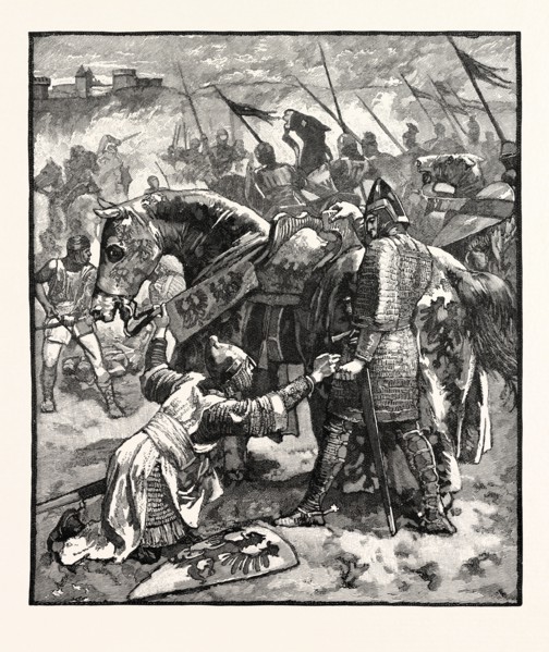 ROBERT ASKING HIS FATHER'S PARDON